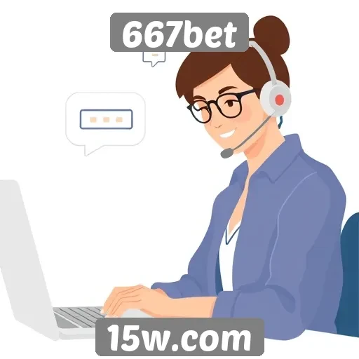 Como funciona o atendimento ao cliente no 667bet